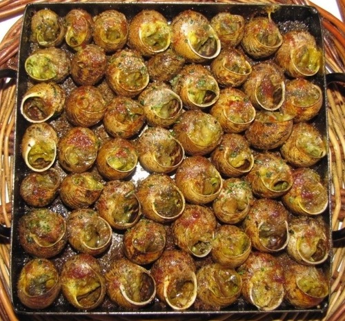 Caracoles a la Llauna