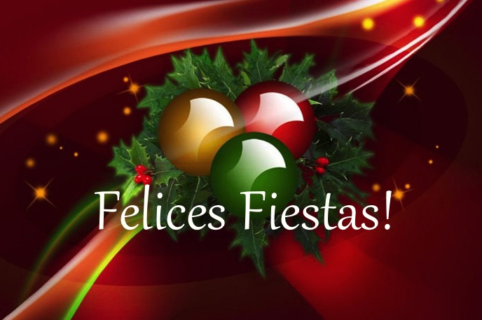 Felices fiestas y lo mejor para el 2018