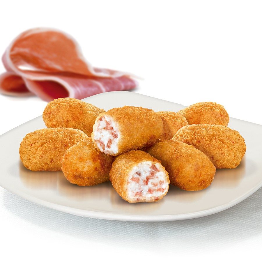 CROQUETAS DE JAMÓN IBÉRICO Restaurant 5 sentits en Tarragona